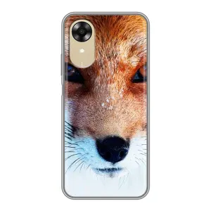 Чехол с Лисичкой для Oppo A17k (Рыжая Лисичка)
