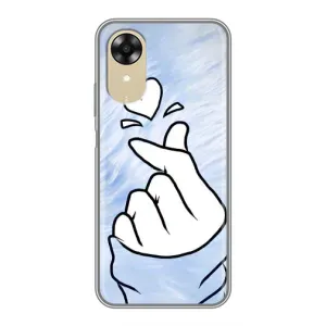 Чохол (Знак сердечка) для Oppo A17k (Серце знак)