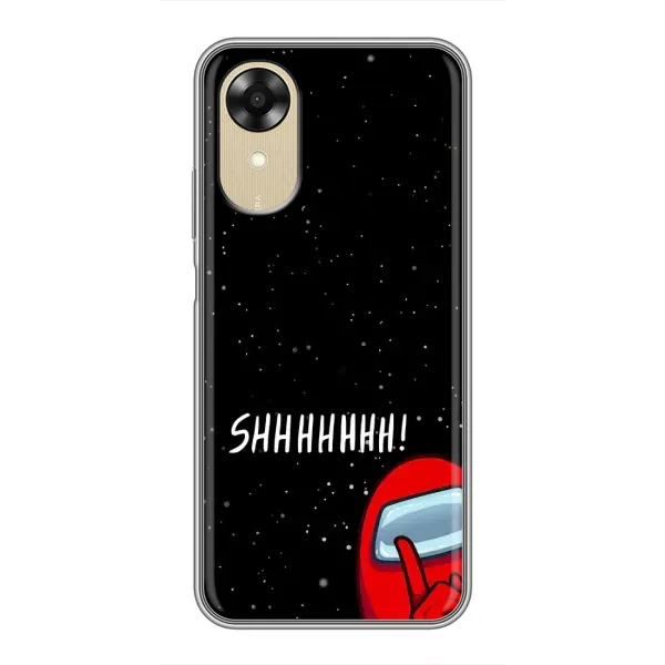 Чехол с рисунком «SHHHHH» для OPPO A17k Чехол с рисунком «SHHHHH» для OPPO A17k