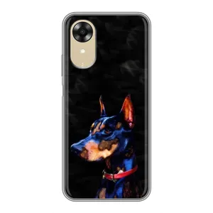 Бампер для Oppo A17k з картинкою "Песики" (Собака Мопсік)