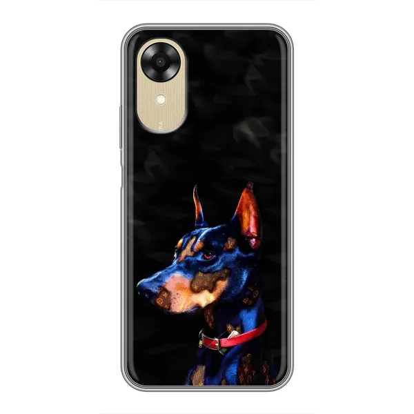 Чехол с рисунком «Собака Мопс» для OPPO A17k