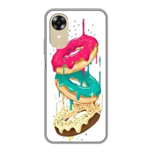 Чохол з зображенням смачної їжі для Oppo A17k (Соковиті пончики)