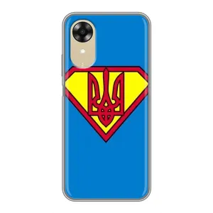 Чехол с картинкой (Патриотический ГЕРБ) на Oppo A17k (Super - Герб)