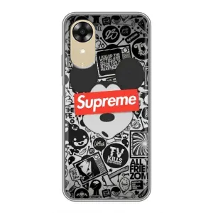 Чехол с рисунком «Supreme Маус» для OPPO A17k