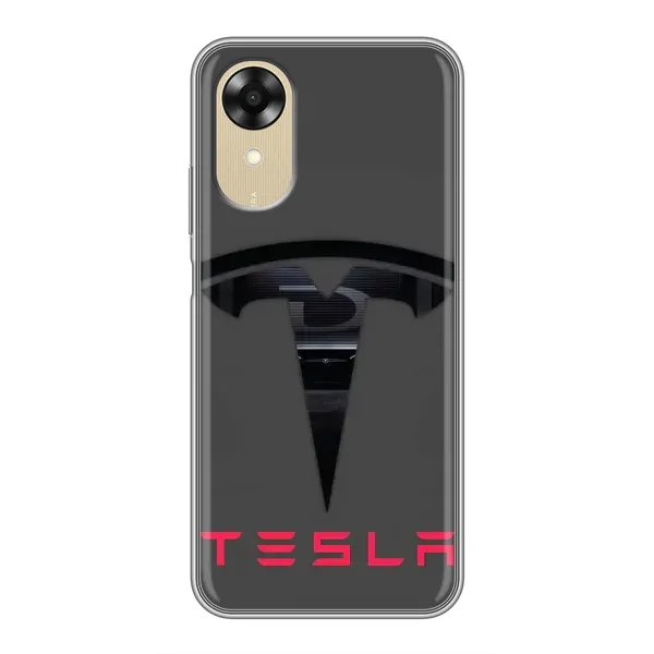 Чехол с рисунком «Logo TESLA» для OPPO A17k Чехол с рисунком «Logo TESLA» для OPPO A17k