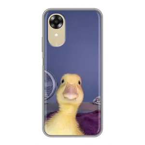 Бампер з принтом Меми для Oppo A17k (Качка)