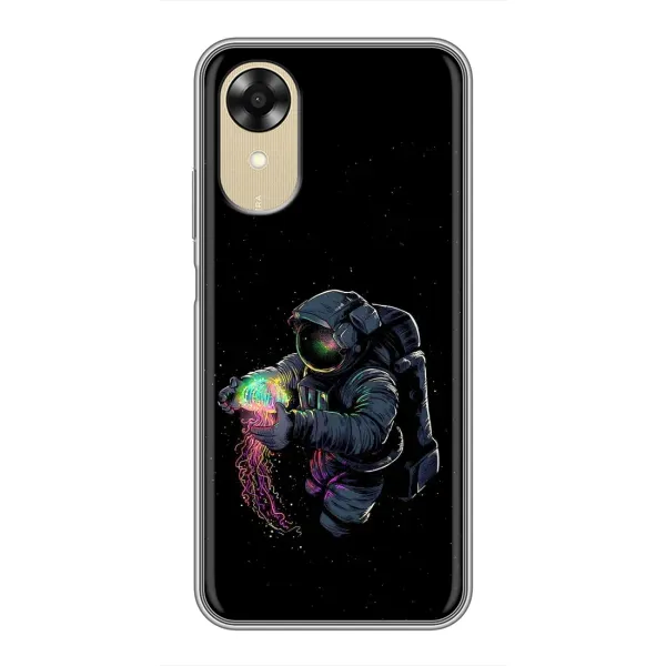 Чехол с рисунком «В руках земля» для OPPO A17k Чехол с рисунком «В руках земля» для OPPO A17k