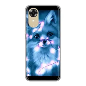 Чехол с Лисичкой для Oppo A17k (Яркая Лиса)