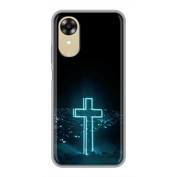 Чехол с рисунком «Яркий Крест» для OPPO A17k