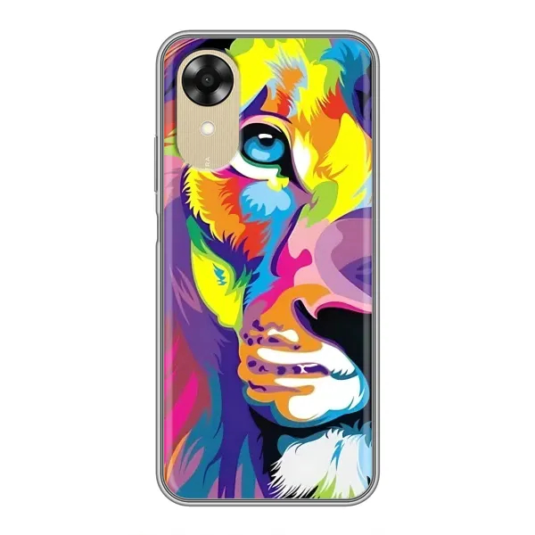 Чехол с рисунком «Яркий Лев» для OPPO A17k Чехол с рисунком «Яркий Лев» для OPPO A17k