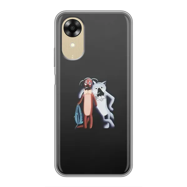 Чехол с рисунком «Шо, опять» для OPPO A17k