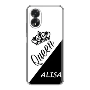 Именные Женские Чехлы для Oppo A18 (ALINA)