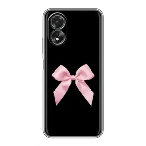 Чохол банти для Oppo A18 (Бант на чорному)