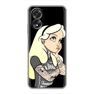 Чехол Стильные девушки на Oppo A18 (Девушка обиделась)