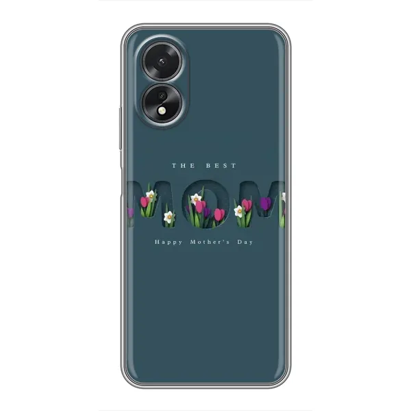Чехол с рисунком «Ко дню мамы» для OPPO A18 Чехол с рисунком «Ко дню мамы» для OPPO A18