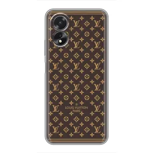 Силиконовый чехол для Oppo A18 (ФОН Louis Vuitton Paris)