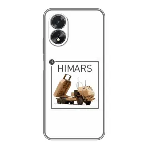 Чехлы на военную тематику для Oppo A18 (HIMARS)