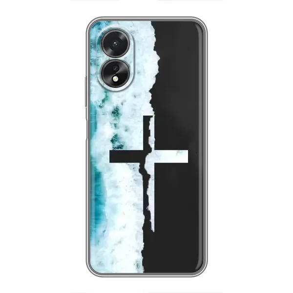 Чохол з малюнком «Хрест» для OPPO A18 Чохол з малюнком «Хрест» для OPPO A18
