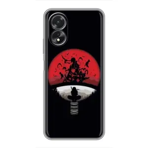 Чехлы с картинкой Итачи Учиха на Oppo A18 (Итачи на черном)