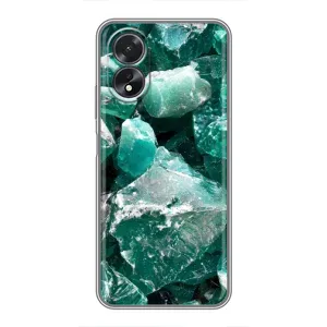 Чехол (Дорого -богато) на Oppo A18 (Изумруд)