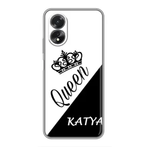 Именные Женские Чехлы для Oppo A18 (KATYA)