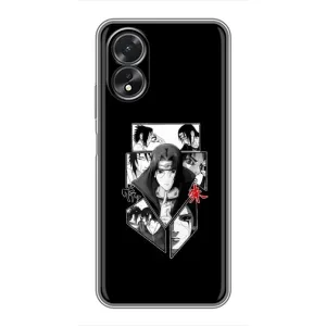 Чехлы с картинкой Итачи Учиха на Oppo A18 (Коллаж Итачи)
