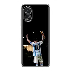 Чохли Лео Мессі Аргентина для Oppo A18 (Лео Чемпіон)