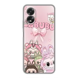 Чохол з принтом Лабубу для Oppo A18 (Монстри Лабубу)
