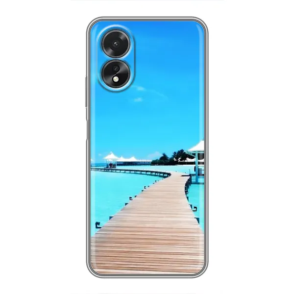 Чехол с рисунком «Набережная» для OPPO A18 Чехол с рисунком «Набережная» для OPPO A18