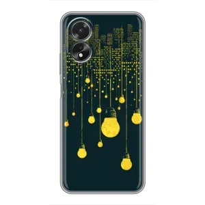 Силиконовые Чехлы Любимому человеку для Oppo A18 (Ночной город)