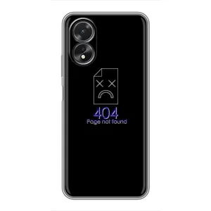 Чехол с рисунком «Ошибка 404» для OPPO A18