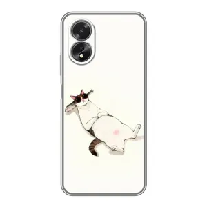 Чохол на тематику: Коти для OPPO A18 (Відпочинок)