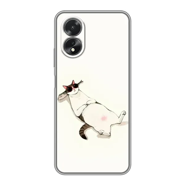 Чехол с рисунком «Отдых» для OPPO A18 Чехол с рисунком «Отдых» для OPPO A18