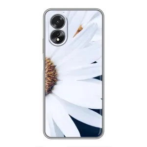 Чехол с ромашками на Oppo A18 (Пол ромашки)