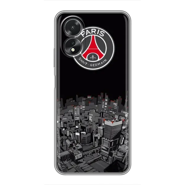 Чехол с рисунком «PSG» для OPPO A18 Чехол с рисунком «PSG» для OPPO A18