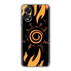Купить Чехлы на телефон с принтом Anime для Oppo A18 (Солнце Наруто)