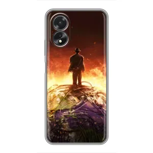 Чехол Оппенгеймер / Oppenheimer на Oppo A18 (Ядерщик)