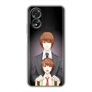 Чехол с персонажами АНИМЕ на Oppo A18 (Ягами вырос)