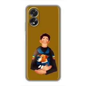 Чехол с принтом для Oppo A18 (ЗСУ Патрон)