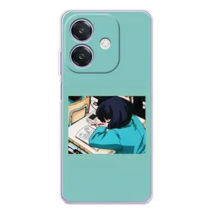 Чехол с персонажами АНИМЕ на OPPO A3 (Аканэ Тэндо)