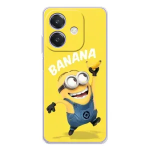 Мультяшный принт на Чехол для Оппо А3 (Banana)