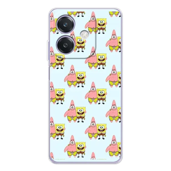 Чехол с рисунком «Боб и Патрик» для OPPO A3