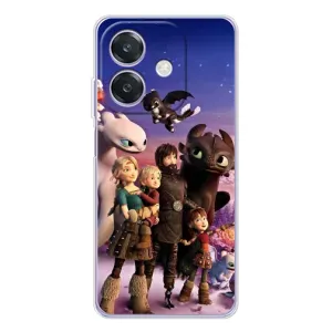 Чехол дракон Беззубик для OPPO A3 (Герои дракона)