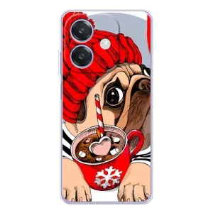 Бампер для OPPO A3 з картинкою "Песики" (Сумний собака)