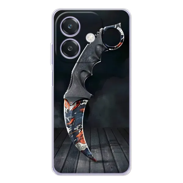 Чехол с рисунком «Кинжал КС ГО» для OPPO A3 Чехол с рисунком «Кинжал КС ГО» для OPPO A3