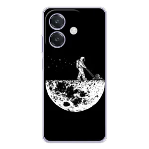 Силіконовый Чохол з принтом "Космонавти" на OPPO A3 (Космонавт)