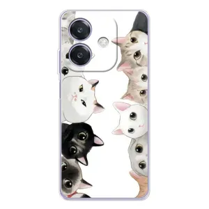 Силіконовий чохол з котиком для OPPO A3 (Коти)