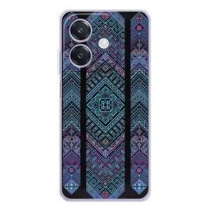 Силиконовый Чехол на OPPO A3 (Крутой орнамент)