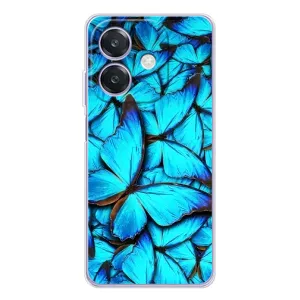Силіконовий бампер з картинкою звірів для OPPO A3 (Крила метеликів)