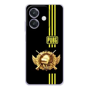 Чехол (TPU) с картинкой "Лого Пабг" на Оппо А3 (Лого PUPG)